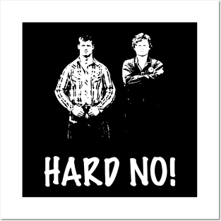 Wayne Retro Letterkenny Daryl Vintage Hard No Posters and Art